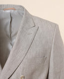 Casaco Sport Assertoado 100% Linho em Bege Claro