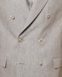 Casaco Sport Assertoado 100% Linho em Bege Claro