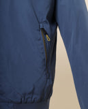 Blusão 100% Poliéster em Azul