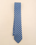 Gravata 100% Seda em Azul Escuro