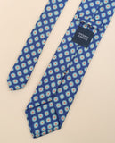 Gravata 100% Seda em Azul Escuro