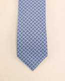 Gravata 100% Seda em Azul