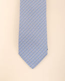 Gravata 100% Seda em Azul