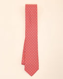 Gravata 100% Seda em Encarnado