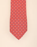 Gravata 100% Seda em Encarnado