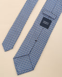 Gravata 100% Seda em Azul