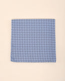Lenço de Bolso 100% Seda em Azul
