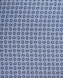 Lenço de Bolso 100% Seda em Azul