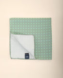Lenço de Bolso 100% Seda em Verde