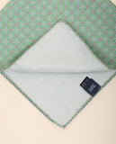 Lenço de Bolso 100% Seda em Verde
