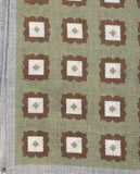 Lenço de Bolso 100% Linho em Verde