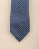 Gravata 100% Seda em Azul
