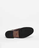 Dark Brown Derby Shoes 100% Leather