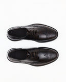 Dark Brown Derby Shoes 100% Leather