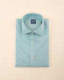 Camisa Casual 100% Algodão em Verde Claro