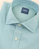 Camisa Casual 100% Algodão em Verde Claro