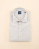 Camisa Casual 100% Algodão em Azul Claro