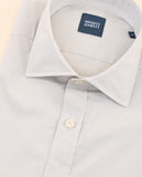 Camisa Casual 100% Algodão em Azul Claro