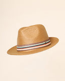 Chapéu 100% Papel em Castanho Claro