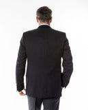 Dark Blue Blazer 100% Flece wool