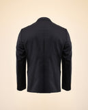 Blazer 100% Lã em Azul Escuro