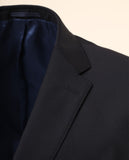 Blazer 100% Lã em Azul Escuro