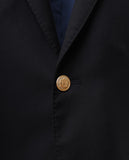 Blazer 100% Lã em Azul Escuro