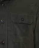 Camisa Casual 100% Algodão em Verde