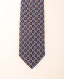 Gravata 100% Seda em Azul