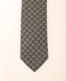 Gravata 100% Seda em Verde Seco