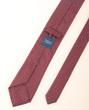 Gravata 100% Seda em Bordeaux Escuro