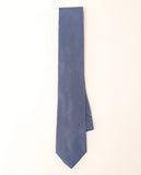 Gravata 100% Seda em Azul Escuro