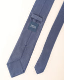 Gravata 100% Seda em Azul Escuro