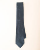 Gravata 100% Seda em Azul Escuro