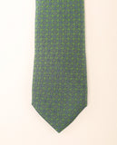 Gravata 100% Seda em Verde