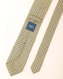 Gravata 100% Seda em Amarelo Claro