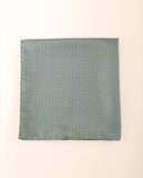 Lenço de Bolso 100% Seda em Verde