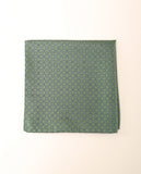 Lenço de Bolso 100% Seda em Verde