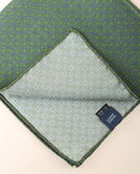 Lenço de Bolso 100% Seda em Verde