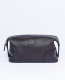 Dark Brown Toiletry Bag