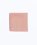 Light Orange Pocket Squares 100% Silk