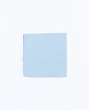 Light Blue Pocket Squares 100% Silk