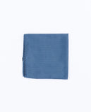 Lenço de Bolso 100% Seda em Azul Escuro