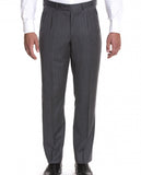 Dark Grey Formal Trousers 100% Flece wool