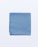 Light Blue Pocket Squares 100% Silk