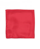 Pañuelo de bolsillo 100% Seda en Rojo