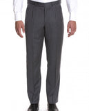 Dark Grey Formal Trousers 100% Wool