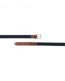Dark Blue Casual Belt 100% Leather