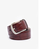 Dark Brown Casual Belt 100% Leather