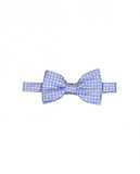 Light Blue Bow Tie 100% Silk